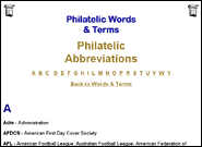 Standard Philatelic Abbreviations