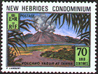 New Hebrides -- Volcano Yasur on Tanna Island (1973)