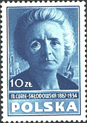 Physicists on Stamps